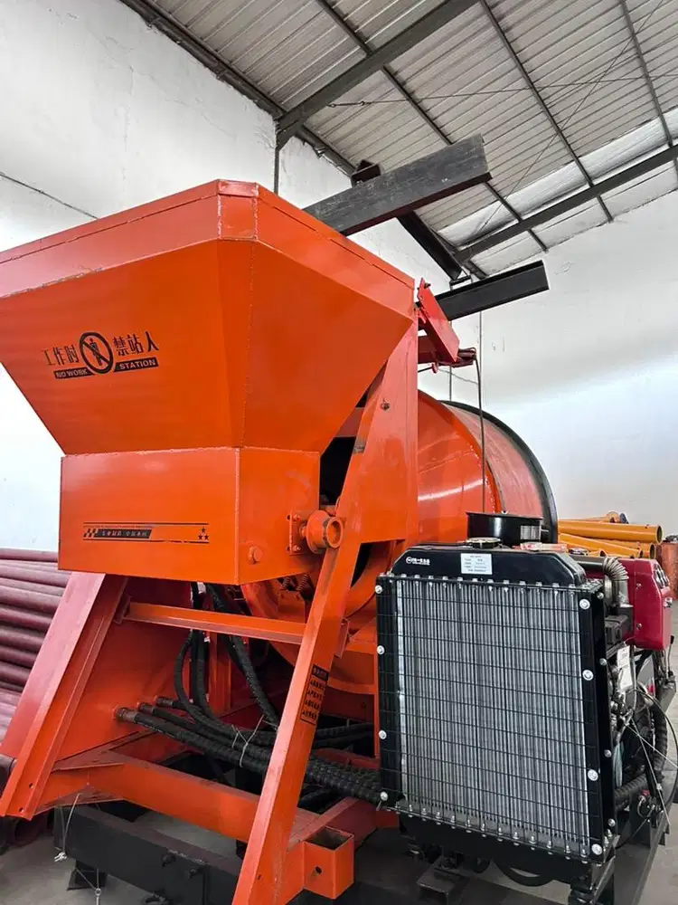 pompa beton kodok / concrete pump