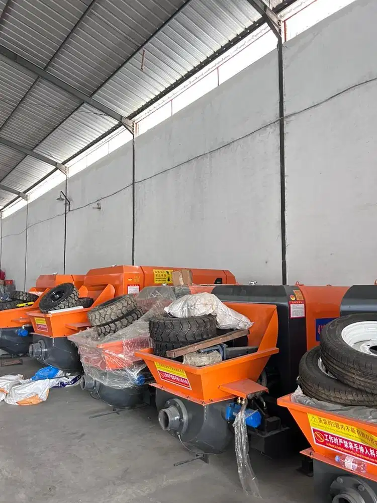 pompa beton kodok / concrete pump