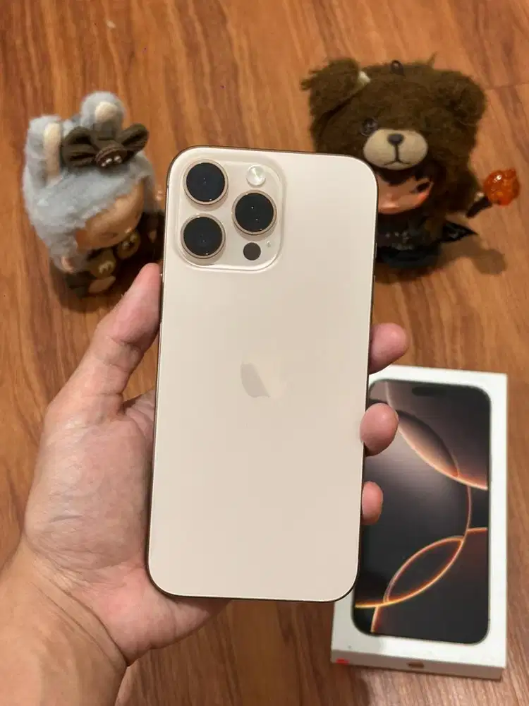 Iphone 16 Pro Max 512Gb Desert Titanium Garansi Resmi Ibox Fullset