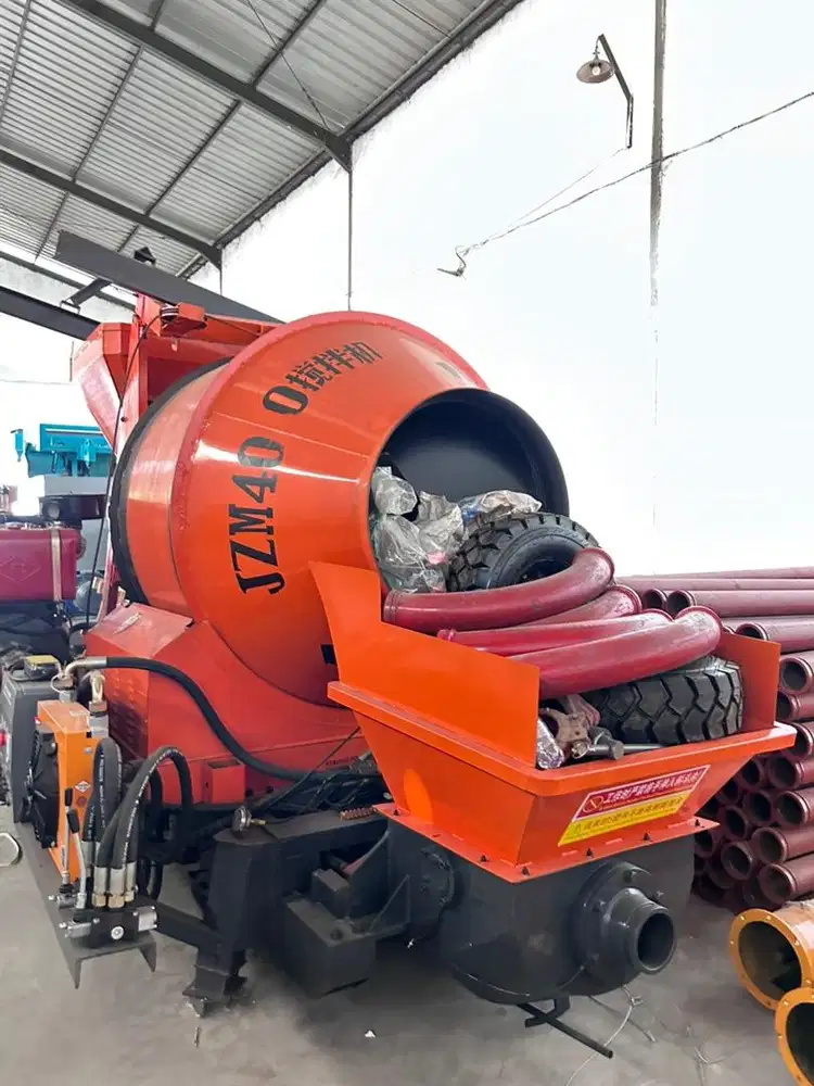 concrete pump / pompa beton kodok