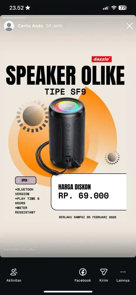 Speaker Olike SF9