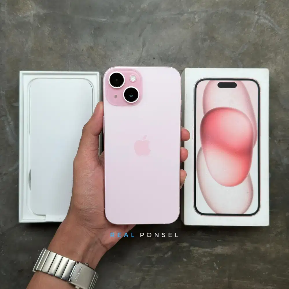 iPhone 15 128 iBox Pink Garansi Panjang