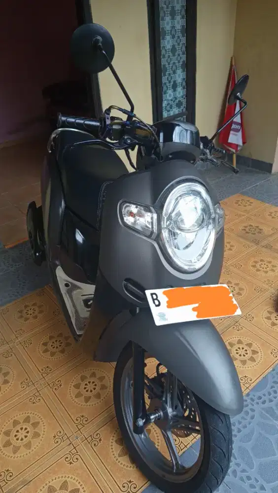 Honda Scoopy Stylish 2017 Plat Depok SS Lengkap