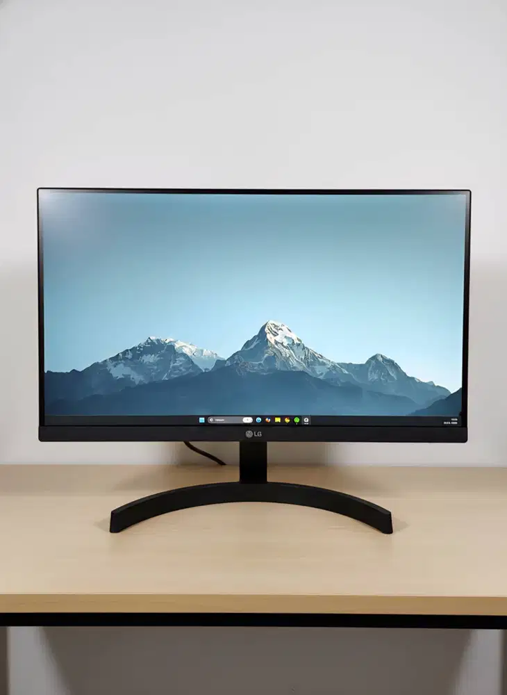 Monitor LG 22 Inch IPS 75Hz Full HD – Mulus No Dead Pixel – Box Lengka