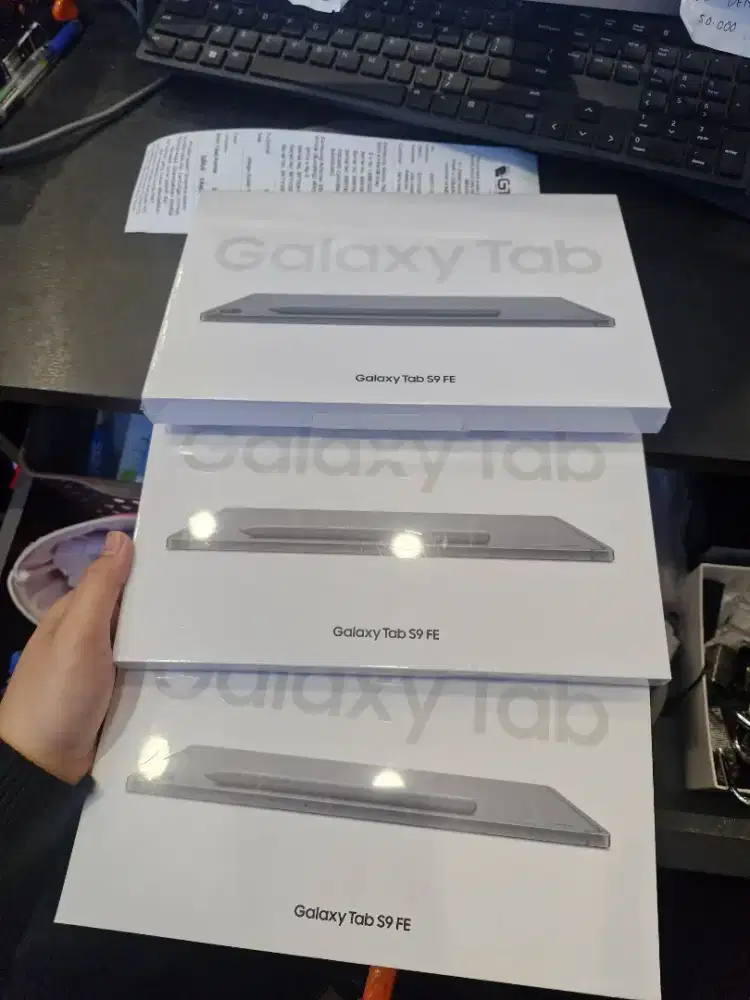 GALAXY TAB S9FE WIFI SEGEL NEW GARANSI RESMI