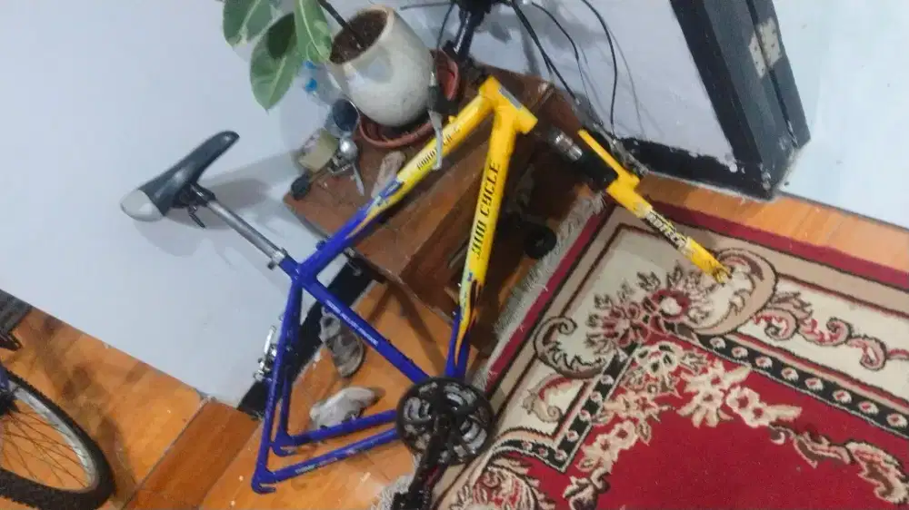 Frame set commuter bike alloy