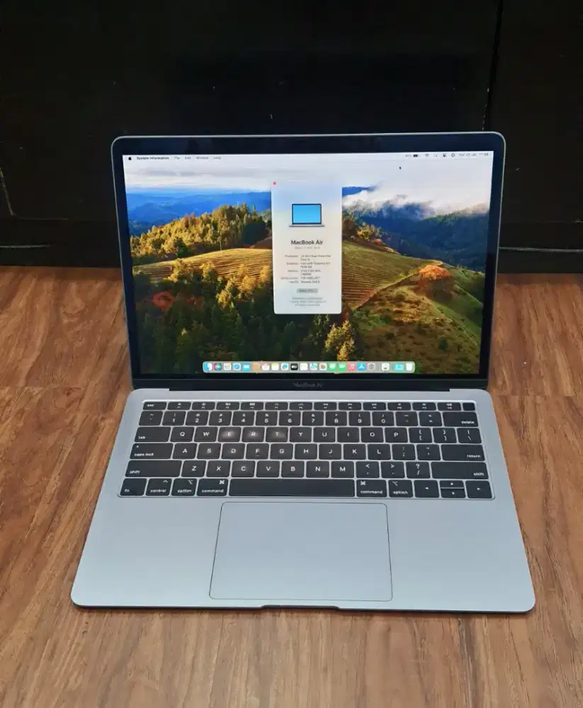 MacBook.Air 13 Inch 2018 Intel Core i5 Ram 8GB SSD 128GB Space Grey