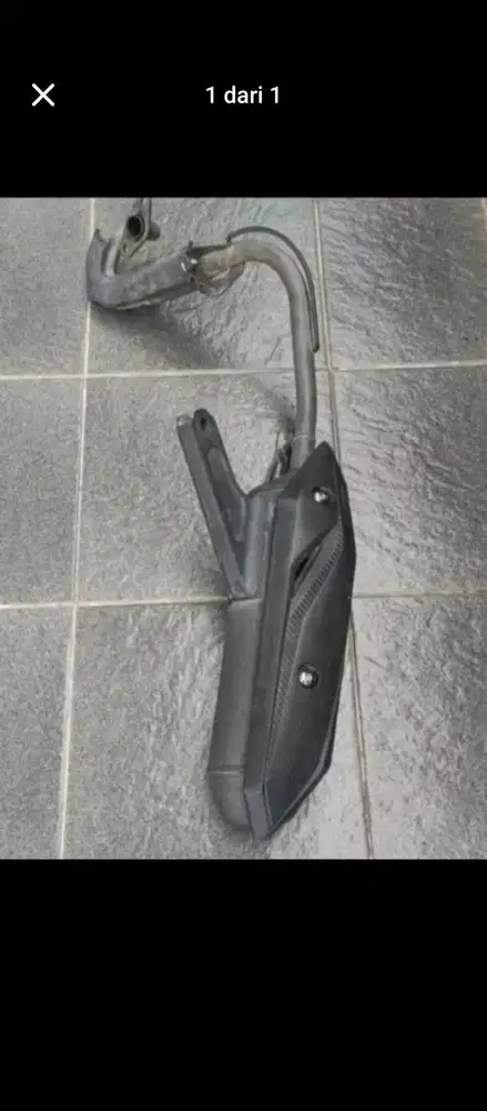 Knlpot ori + Biang shampo