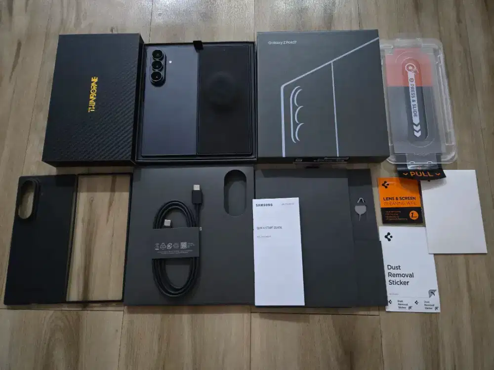 Samsung fold 7 12/512 fisik sesuai foto(no nego bonus case sultan)thin