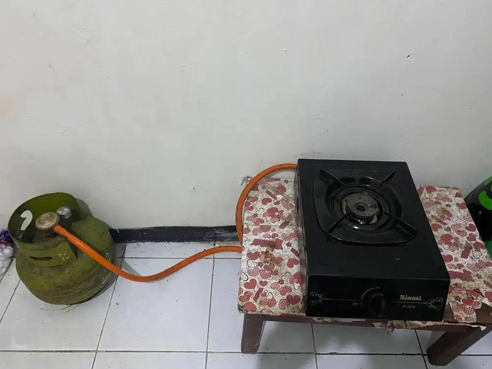 Kompor Rinnai Gas LPG Fullset