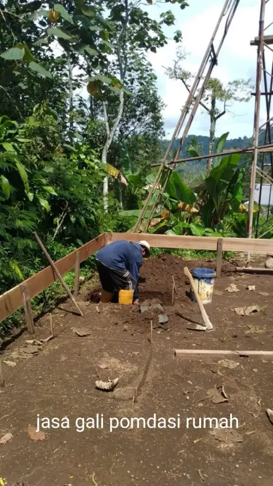 Gali pondasi / cakar ayam