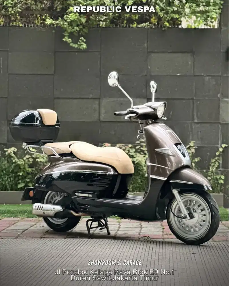 DIJUAL PEUGEOT DJANGO ALLURE 150 TH 2016 RARE UNIT