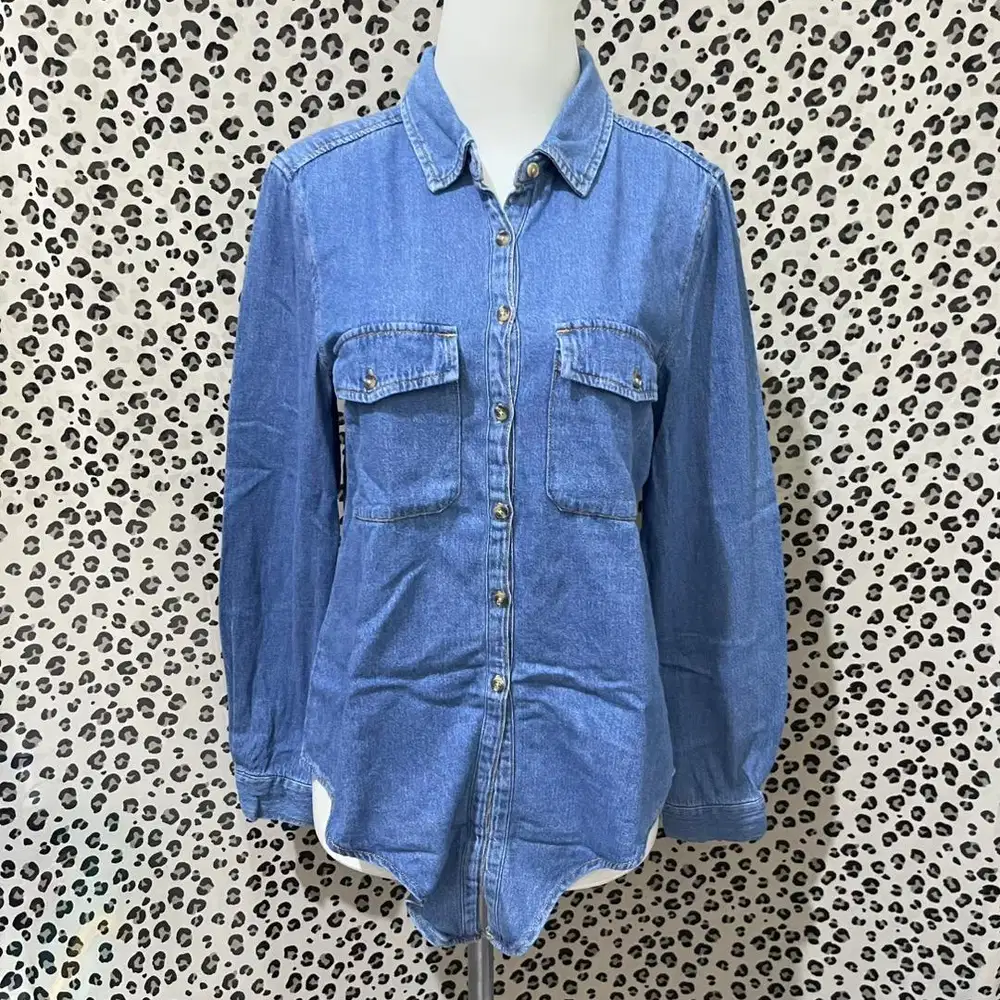 Jaket Denim Wanita Atasan