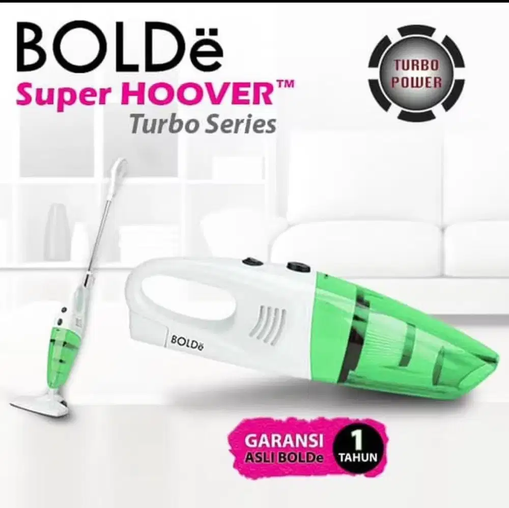BOLDe Penyedot Penghisap Debu / Super Hoover Turbo