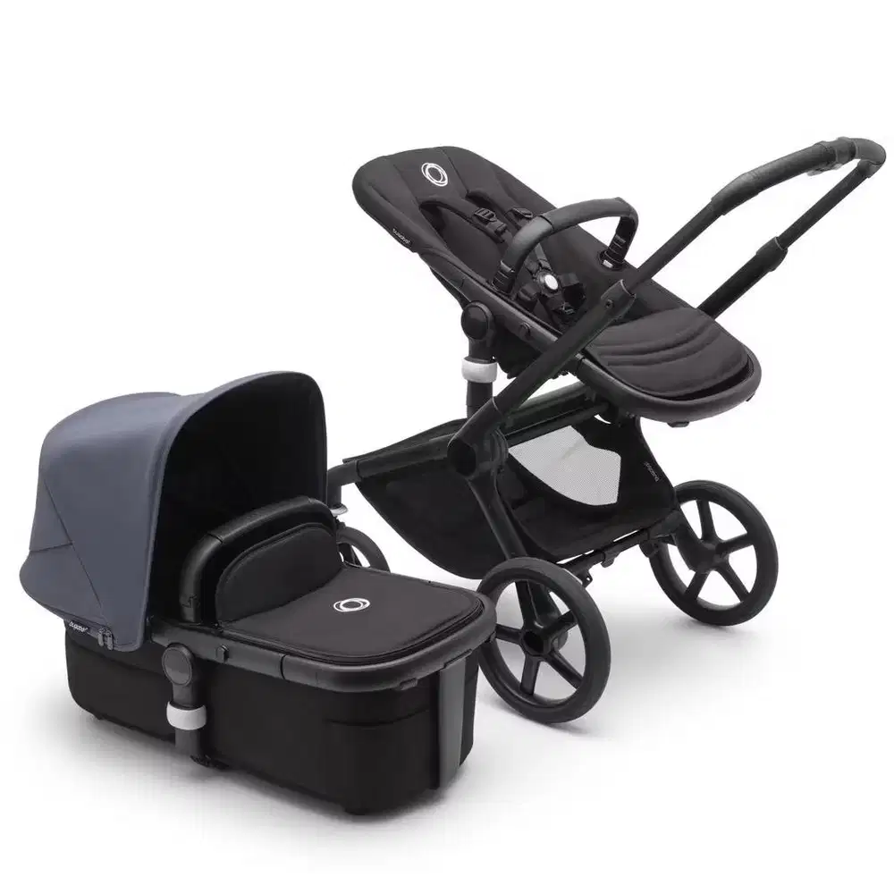 Stroller bayi Bugaboo Fox2 complete set with newborn bassinet