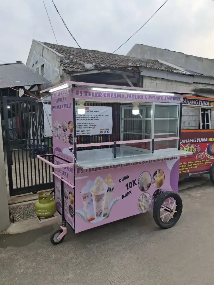 Gerobak Minuman/ Gorengan/ Nasi Goreng-DLL