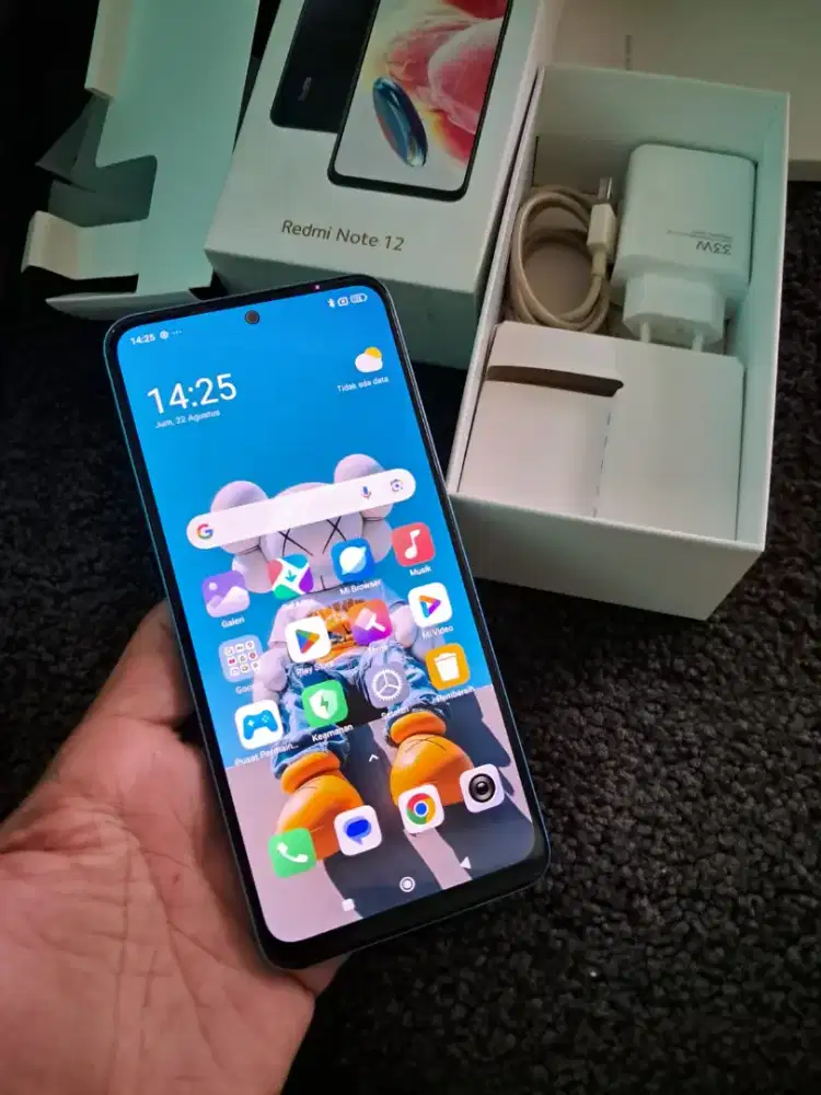 Redmi note 12 NFc 8/128 mulusss Fulset no minus