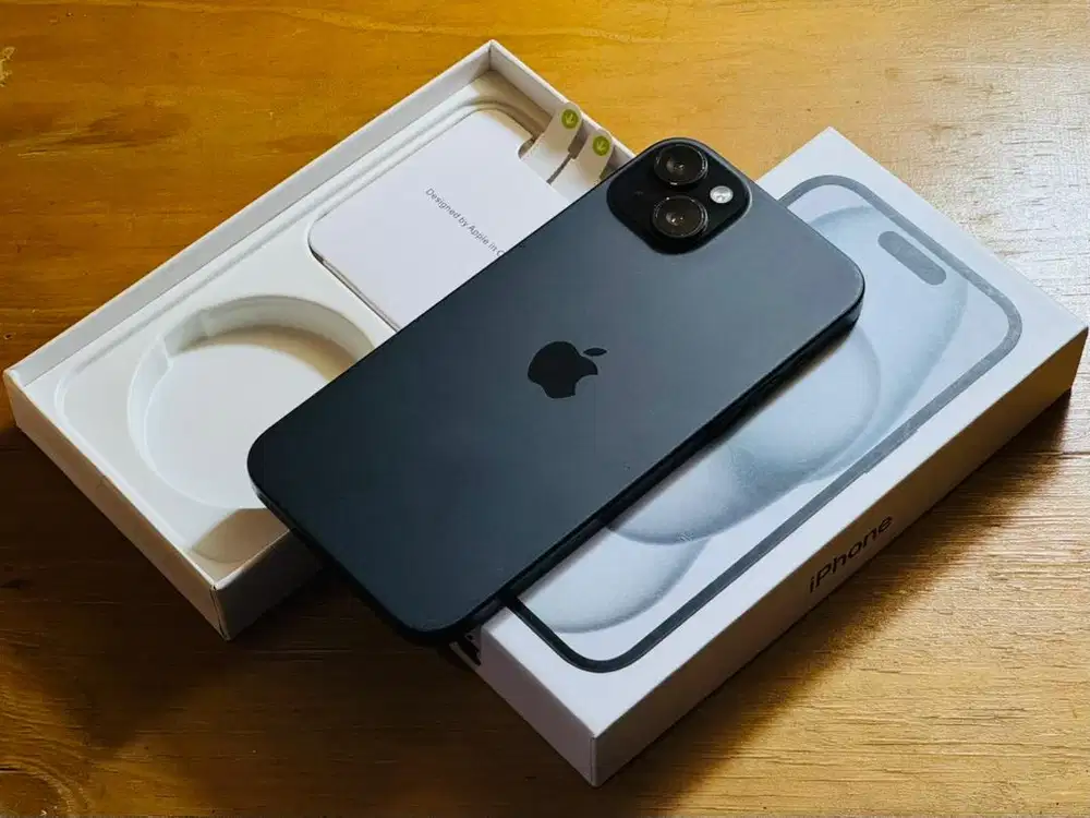 iPhone 15 Plus 128GB iBox BH87% Garansi Off Januari 2025