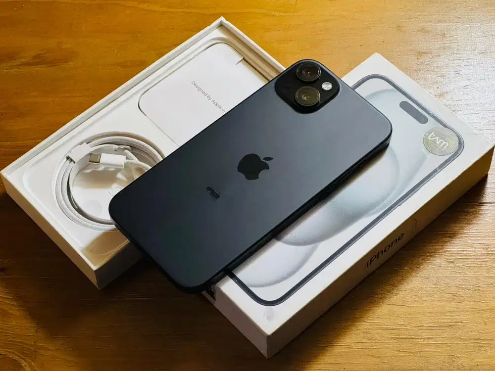 iPhone 15 Plus 128GB iBox BH100% Garansi Juli 2026