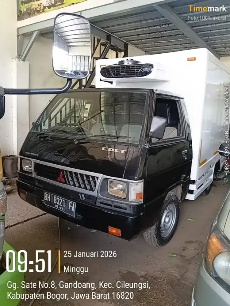 Mitsubishi l300 Box Frezzer Th.2022 Euro2 Plat BH Jambi Box Freezer