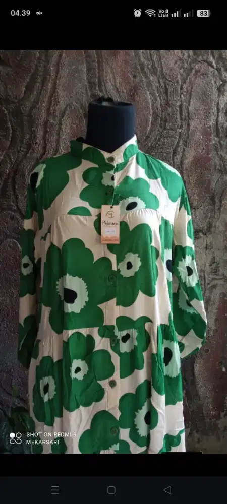 Gamis Katun Adem Busui Friendly