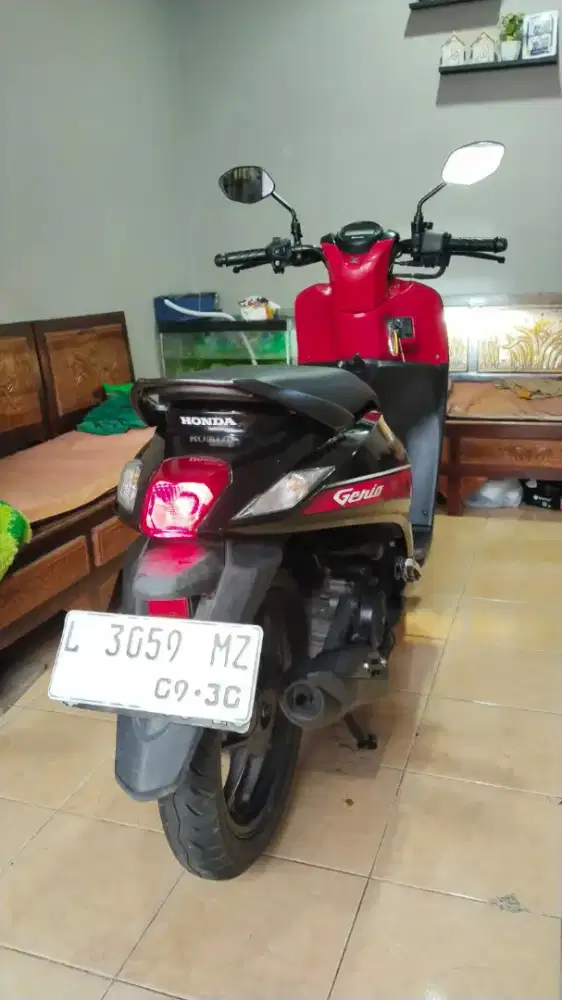 Honda Genio 2020 Tgn1 Surat Lengkap Plat Baru
