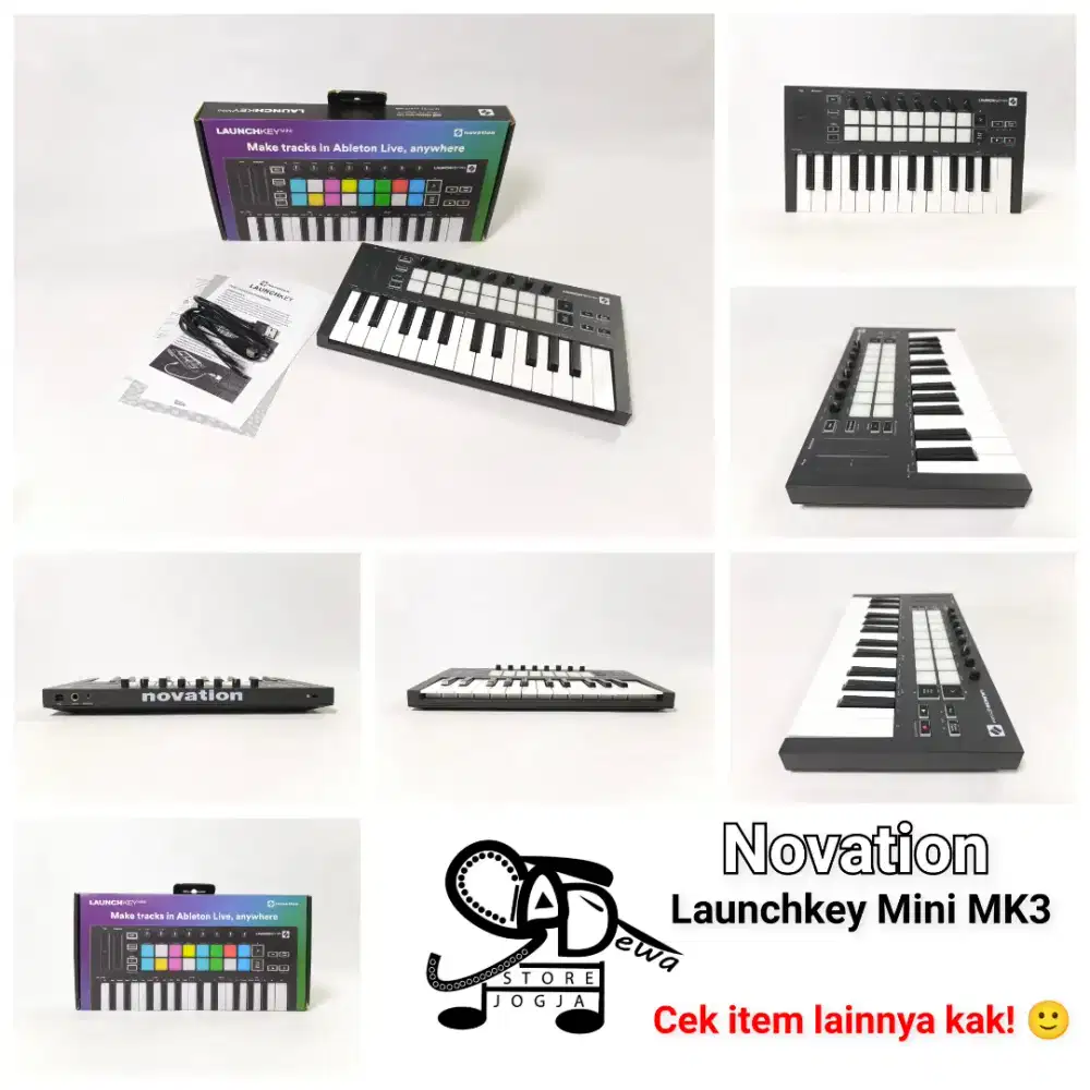 NOVATION LAUNCHKEY MINI MK3 MIDI CONTROLLER MKIII CONTROLER