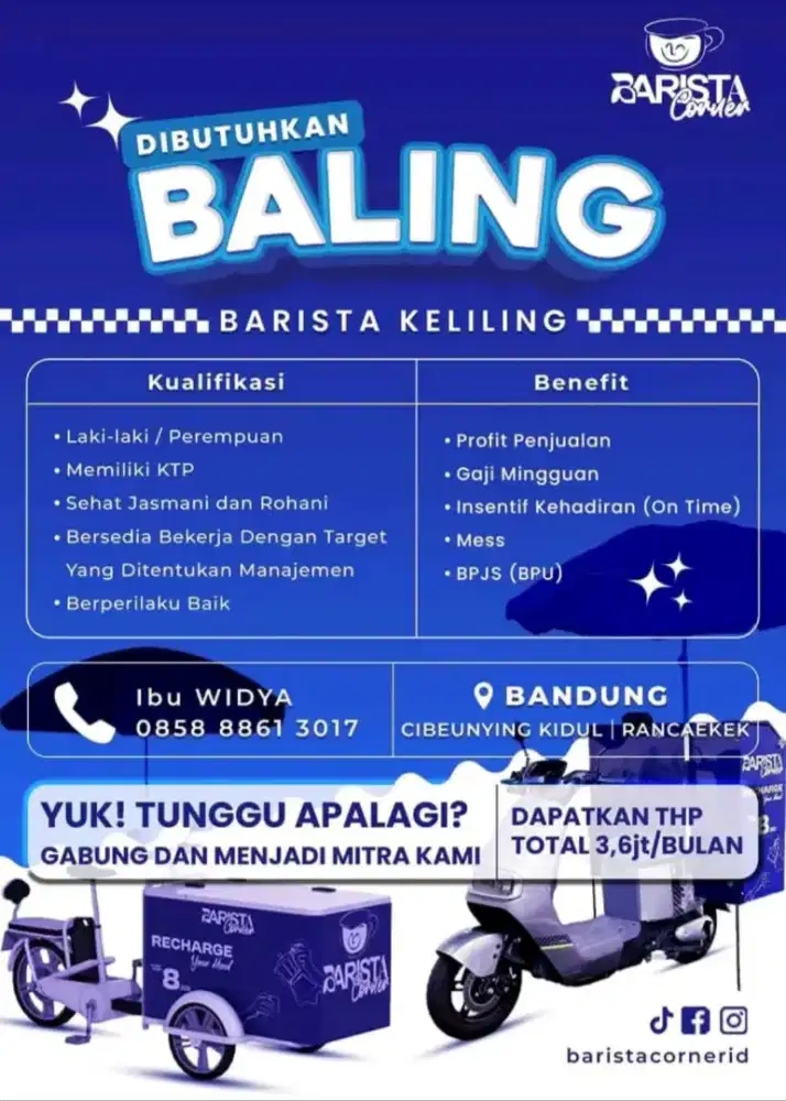 BARISTA KELILING BANDUNG