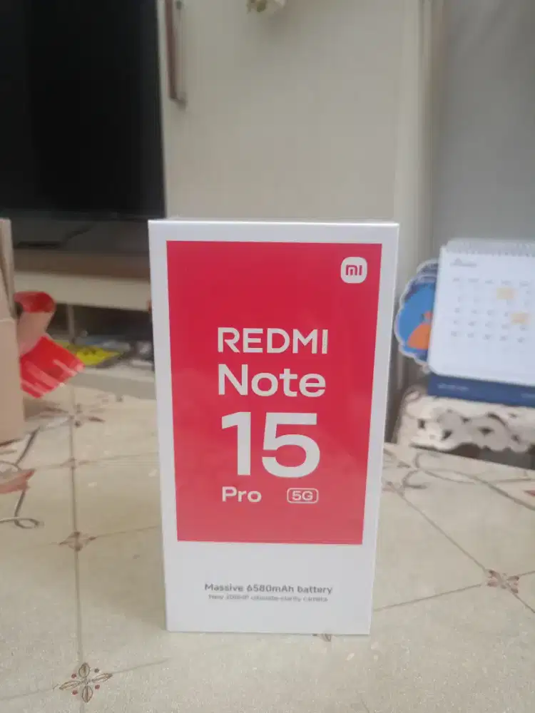 REDMI NOTE 15 PRO 5G TITANIUM 8/256GB Segel Garansi Resmi