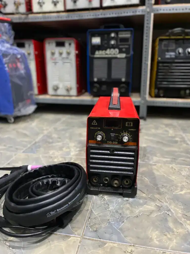 Mesin las TIG Bekas Argon Bekas 200A Redbo IGBT INVERTER LISTRIK