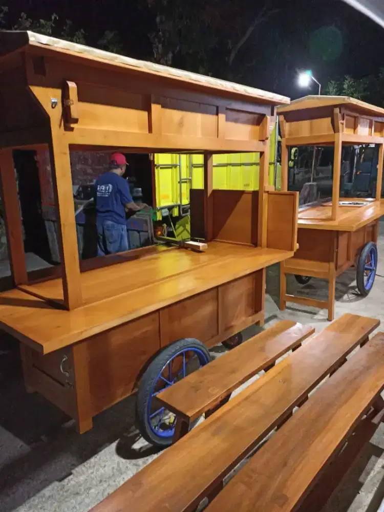 Gerobak Bakso Mie Ayam jg Melayani Pesanan Gerobak Bubur Sate Soto dlL