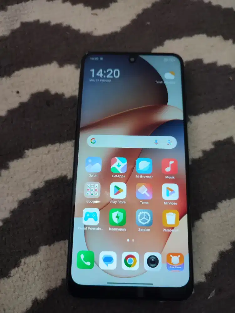 Dijual redmi Note 12, ram 6+2/128, hp plus kabel charger aja