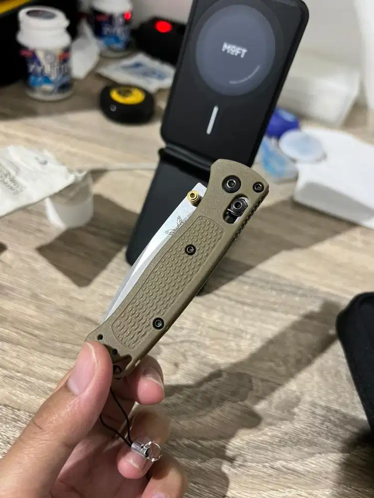 Benchmade Bugout Dark Olive Grivory CPM S30V | EDC