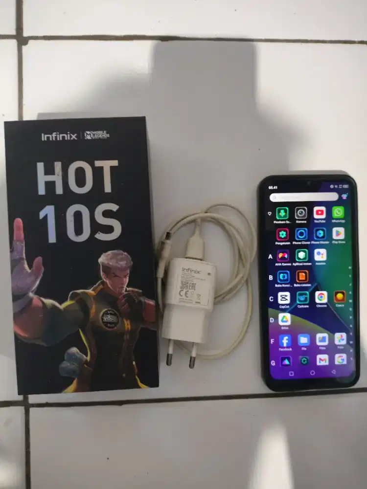 HP Infinix hot 10s Fullset