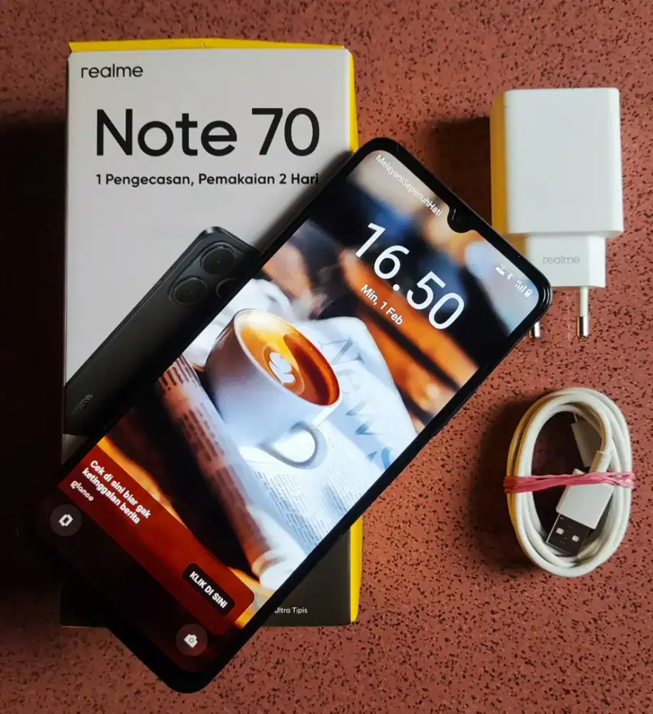 Realme Note 70 FULLSET ISTIMEWA