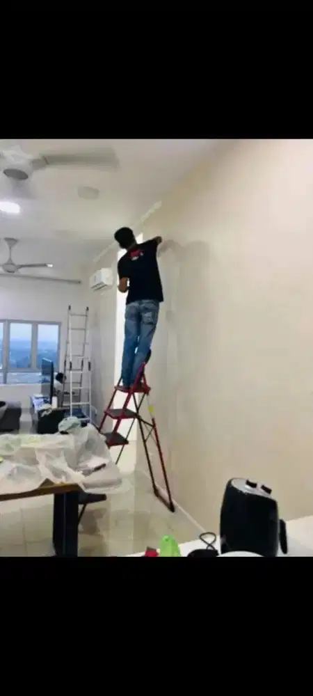 Tukang cat rumah harian bisa ataupun borongan juga bisa