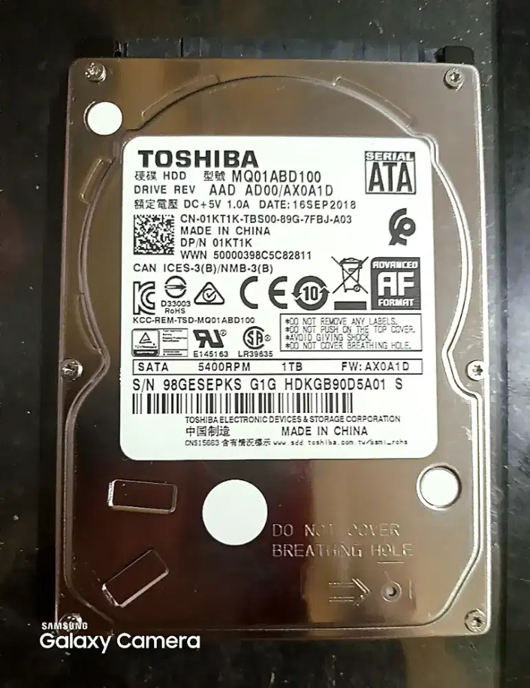 Hardisk Laptop 1TB