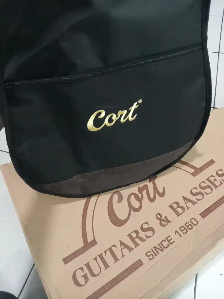 Tas Gitar Cort Akustik Original baru bukan bekas