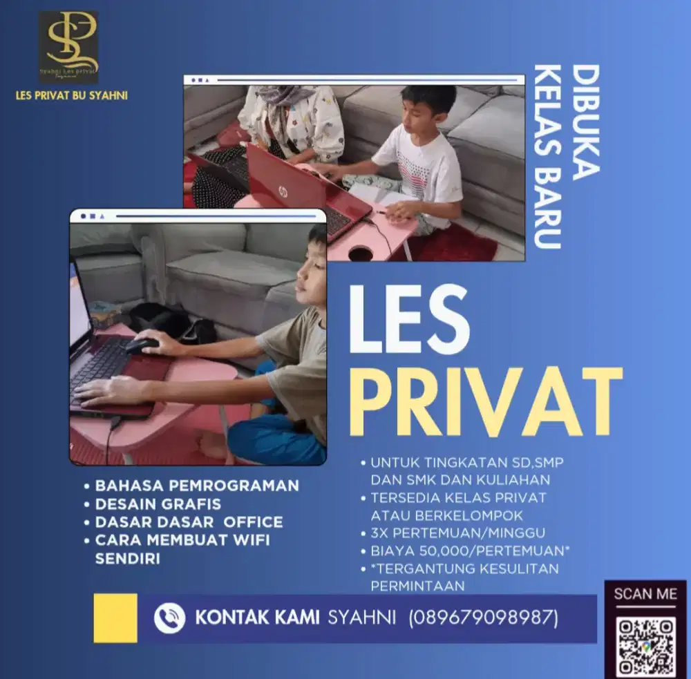 Les privat Bu syahni