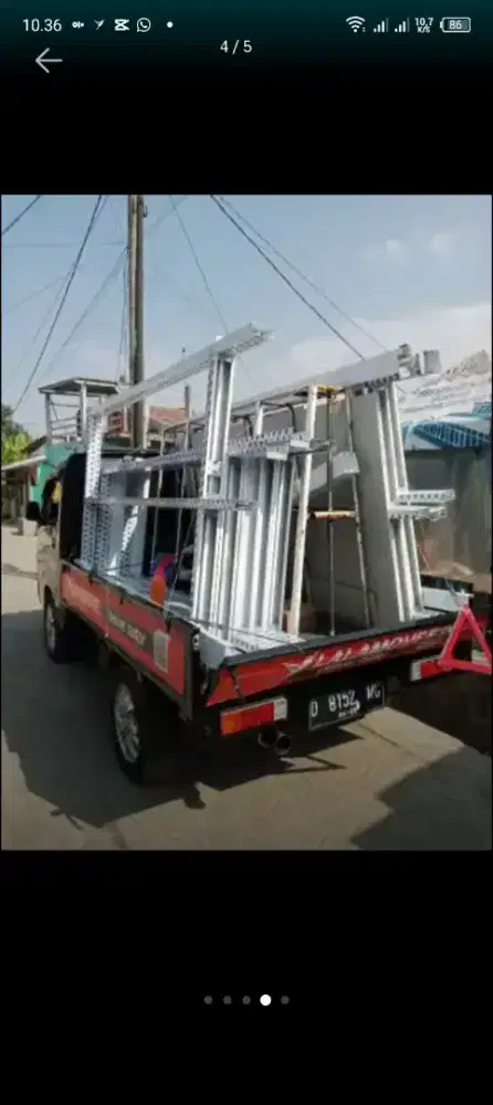 Kusen pintu jendela aluminium dan kaca tempered laminate dll