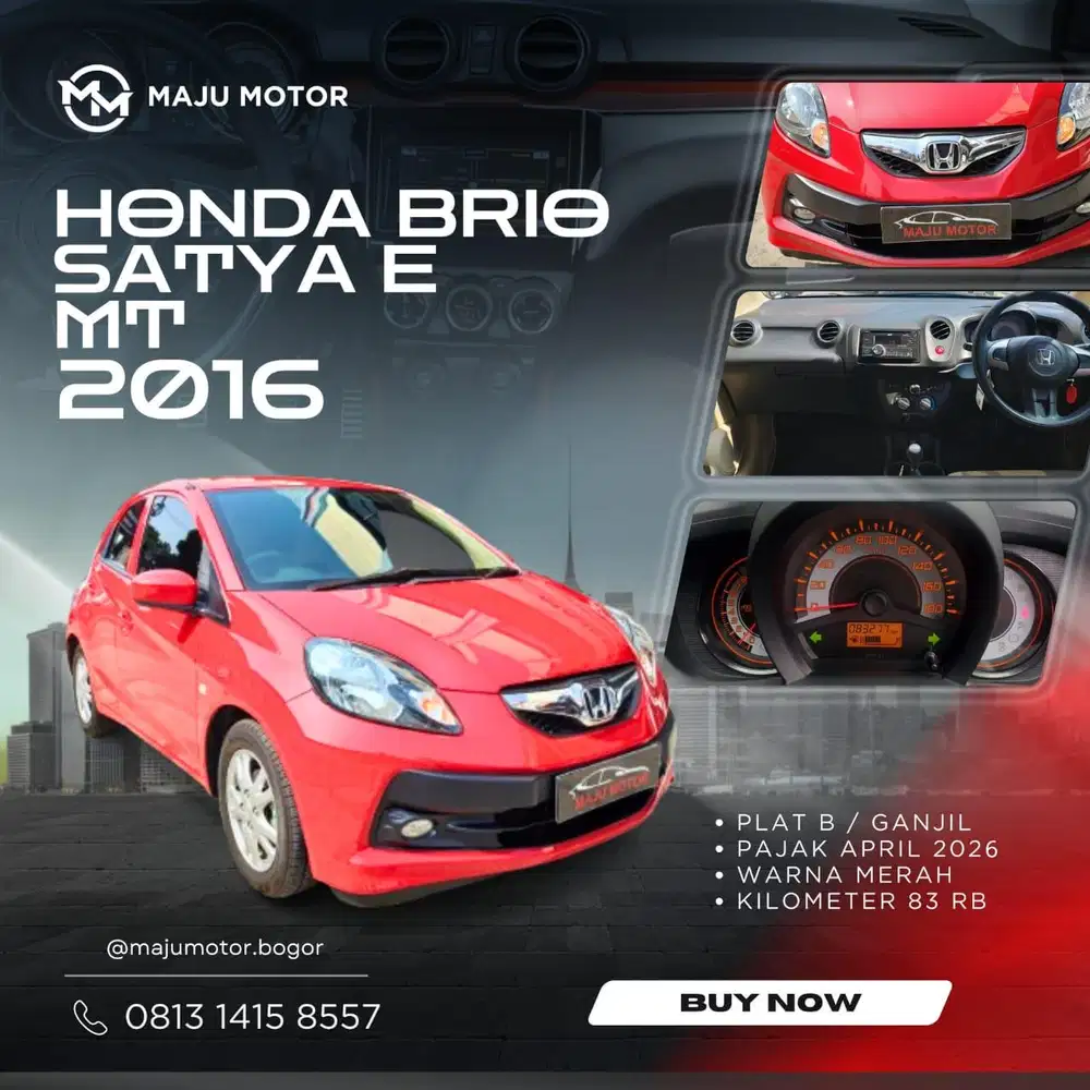 HONDA BRIO E 2016 MANUAL