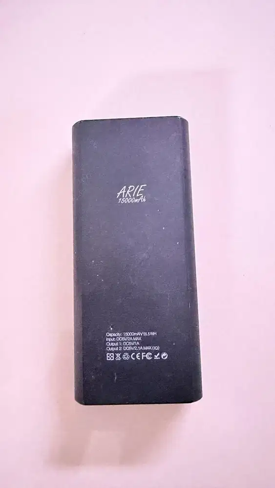 Power bank jete arie 15.000 mah