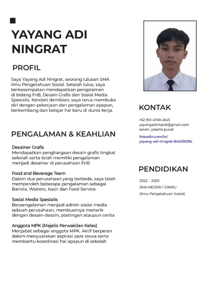 Terbuka untuk Bekerja