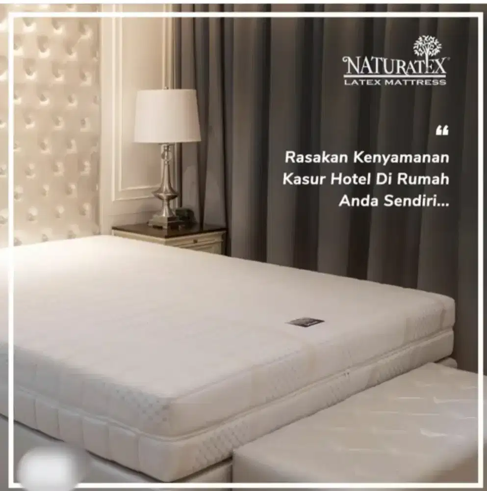 Kasur 2nd Latex merk Naturatex uk.180x200
