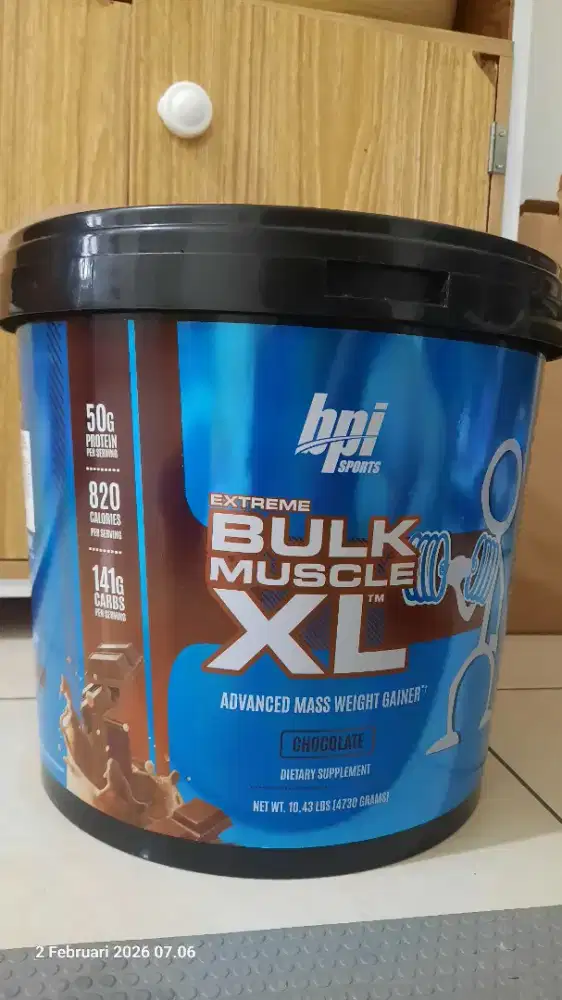 Susu protein BPI BULK muscle XL