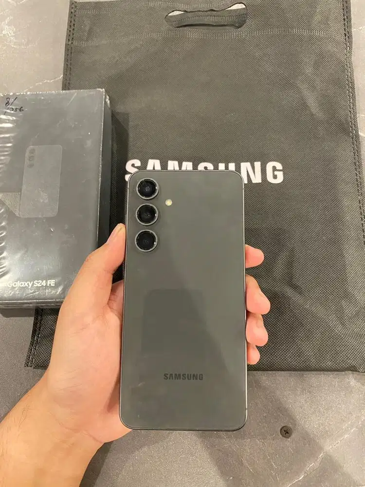 Samsung S24 FE 8/256 Resmi Sein Kode RR Full Segel Original Nota Ada
