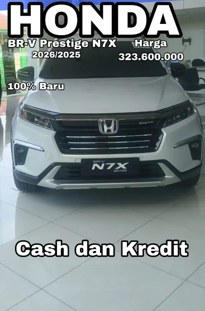 Dp 7jt!! Brv prestige N7X 2025 warna putih