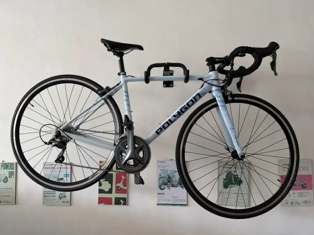 Sepeda Roadbike Polygon Strattos S2 size S Tahun 2025 garansi aktif