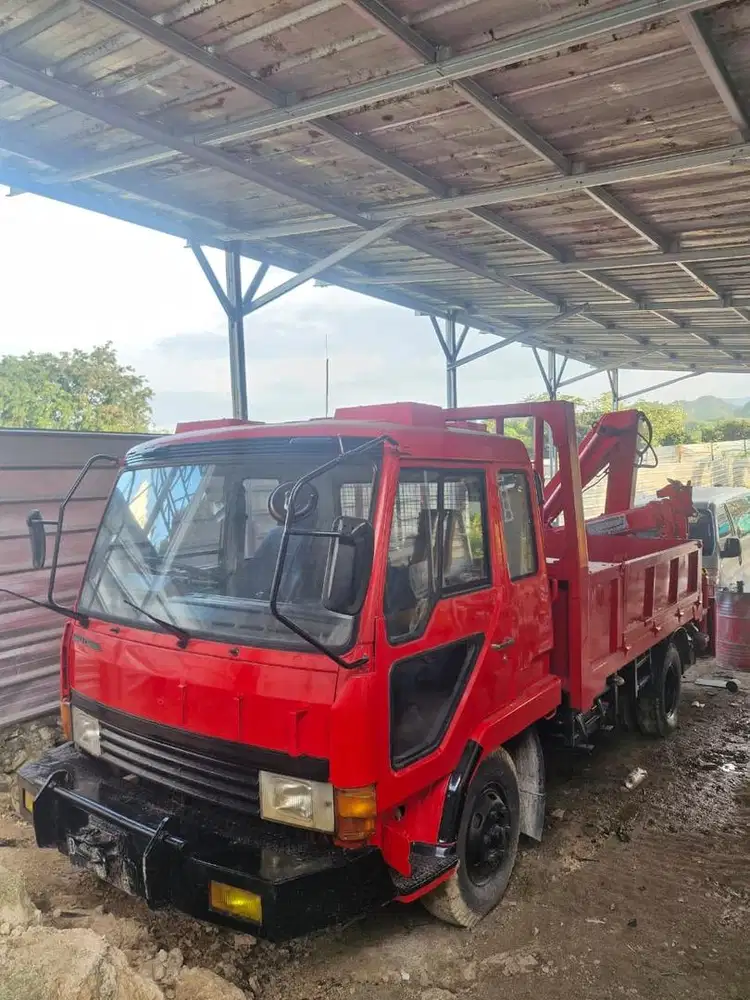 Truck Crane Mitsubishi FK417E & Hiab 3ton