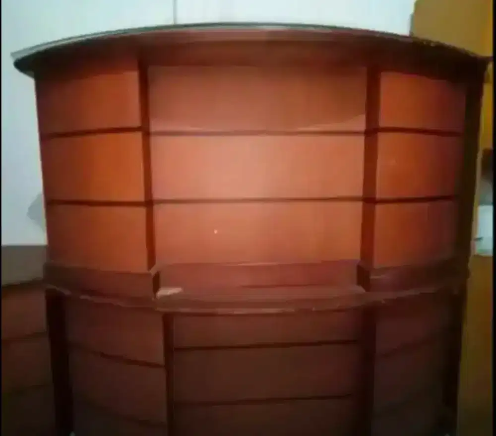 Meja kerja kantoran borongan 3 pcs (ada laci bagian dalam)